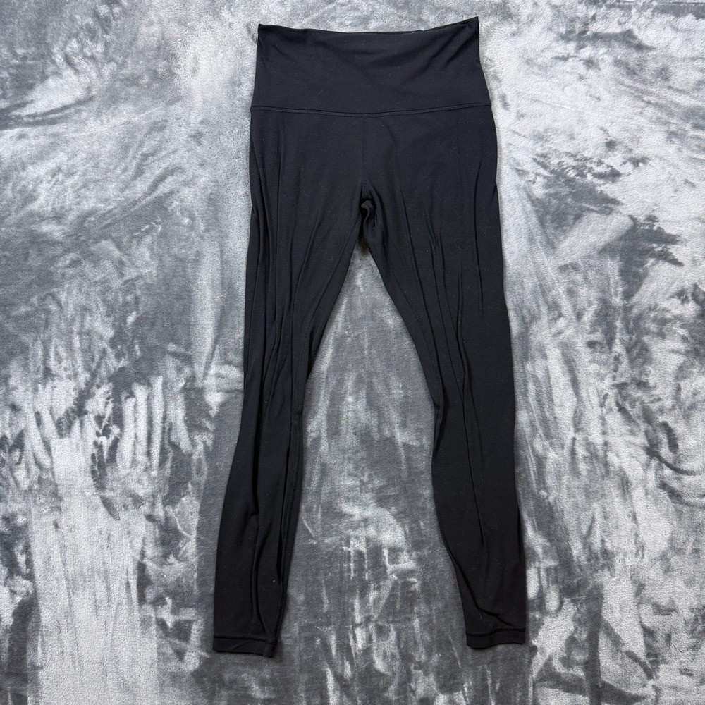 Lululemon Align High-Rise Pant Womens 8 Black Nulu Yoga Leggings 28 Inseam - Picture 1 of 7